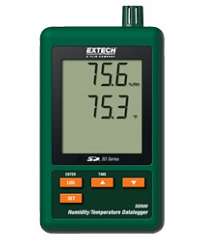 SD500: Registrador de datos para temperatura/humedad Registra datos en una tarjeta SD y en formato Excel®
